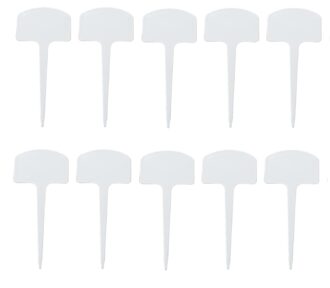 Tropical Botanic 10Pcs Gardening Small Plant Name Tag