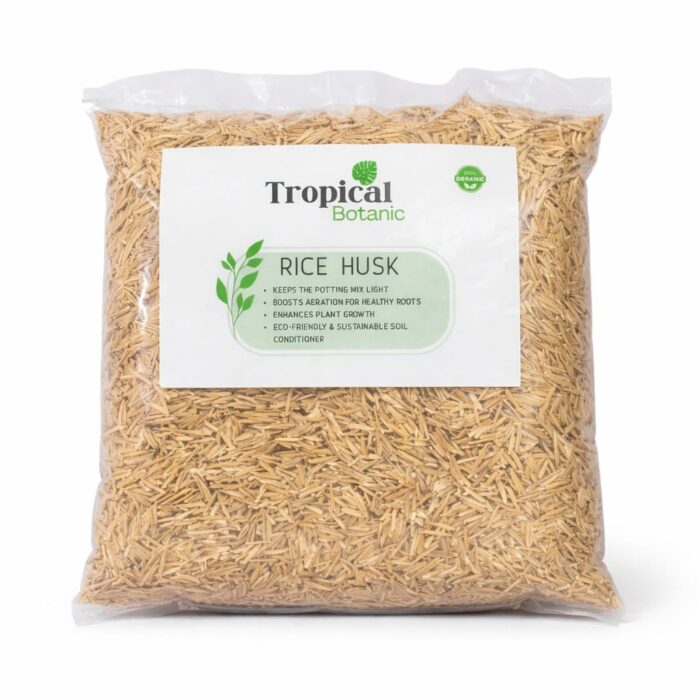 Tropical Botanic Rice Husk Pure & Organic For Gardening (200Grm)