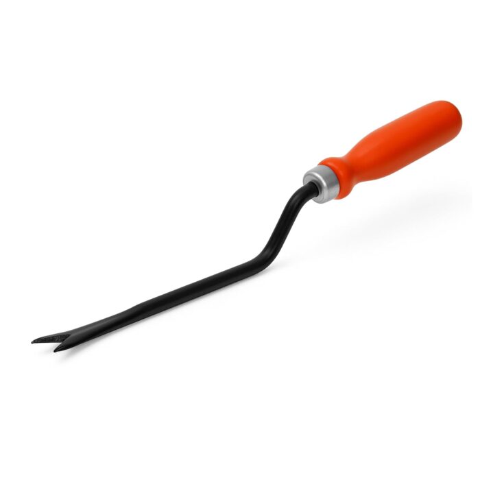 Tropical Botanic Hand Weeder - 1 Pc (Orange Handle, Black Blade)