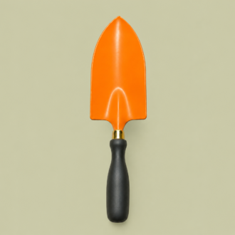 Home 3 Tropical Botanic Premium Big Trowel with orange metal blade and black handle